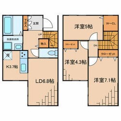 スタイルコート大倉２号棟の物件間取画像